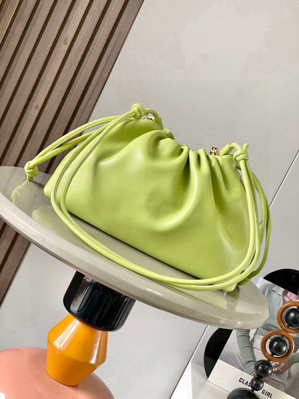 Nappa Leather Flamenco Style Purse - Premium Quality