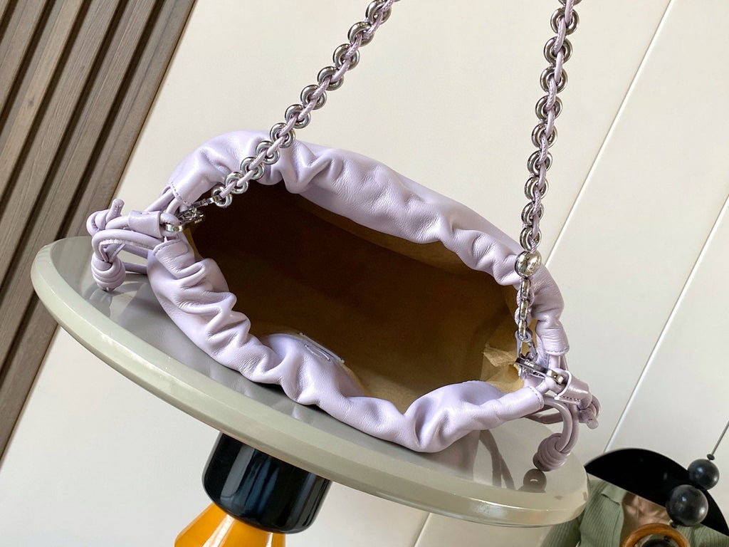Nappa Leather Flamenco Style Purse - Premium Quality