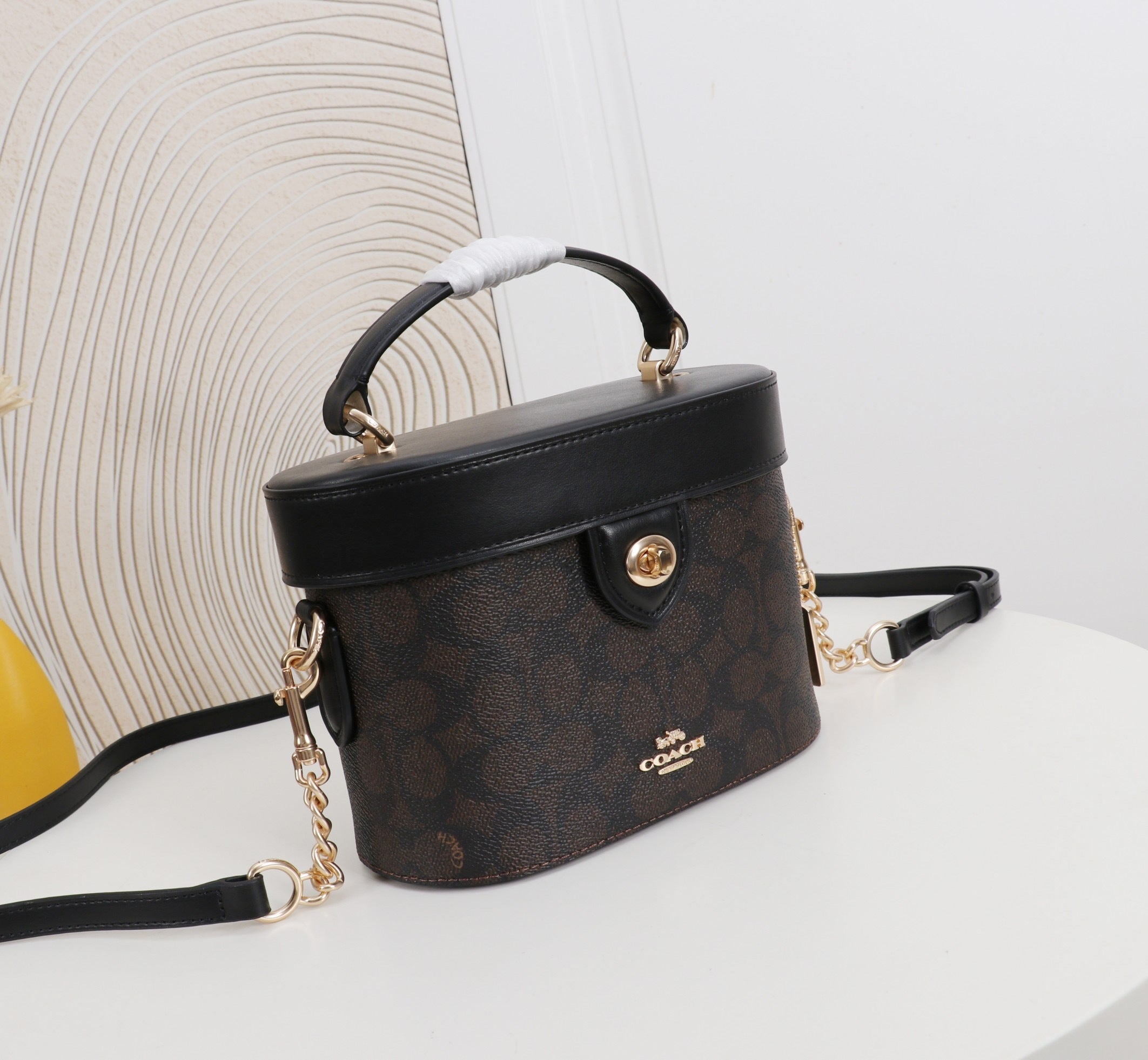 Top Handle Box Bag / Cosmetic Case
