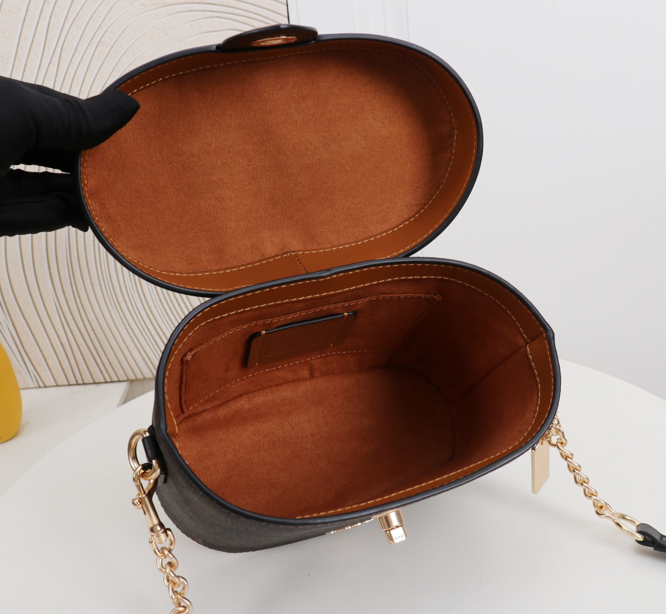 Top Handle Box Bag / Cosmetic Case