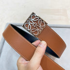 3.8 cm Reversible Calfskin Belt