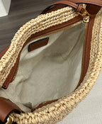 Premium Quality – Slit Raffia Pochette