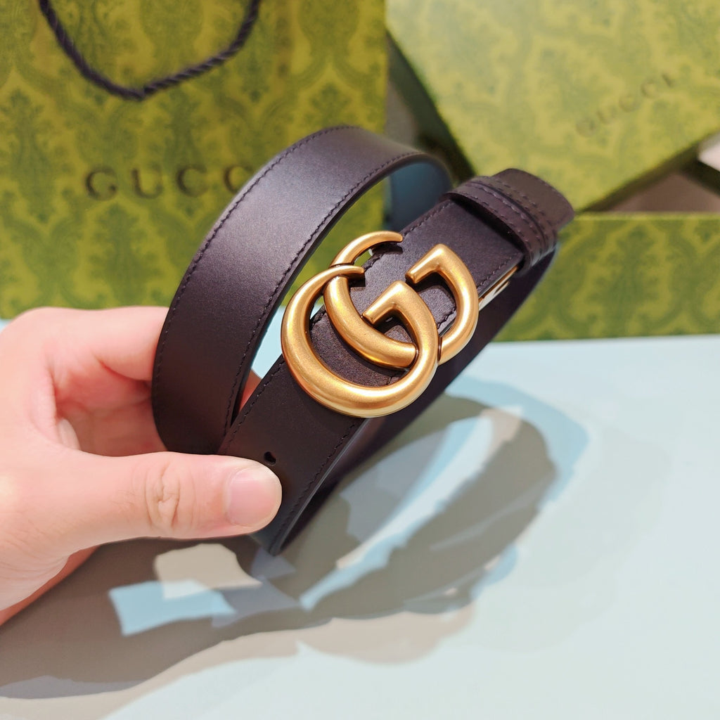 3.0cm Double-Sided Leather Belt