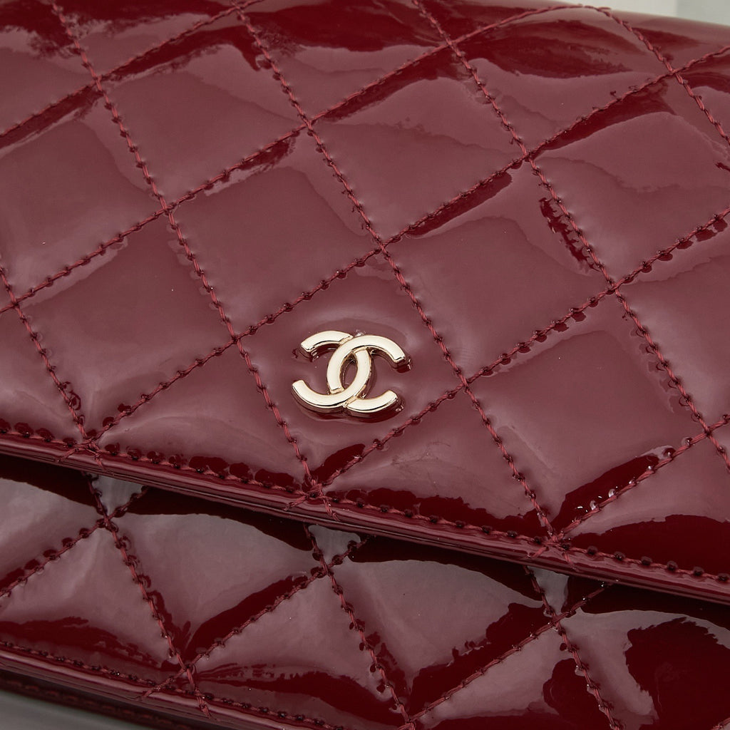 Patent Leather WOC Chain Bag