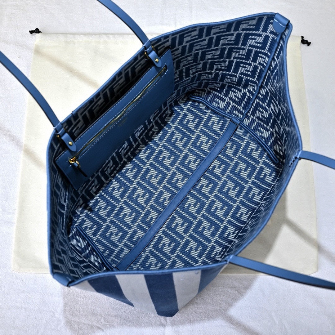 Reversible Canvas Tote Bag