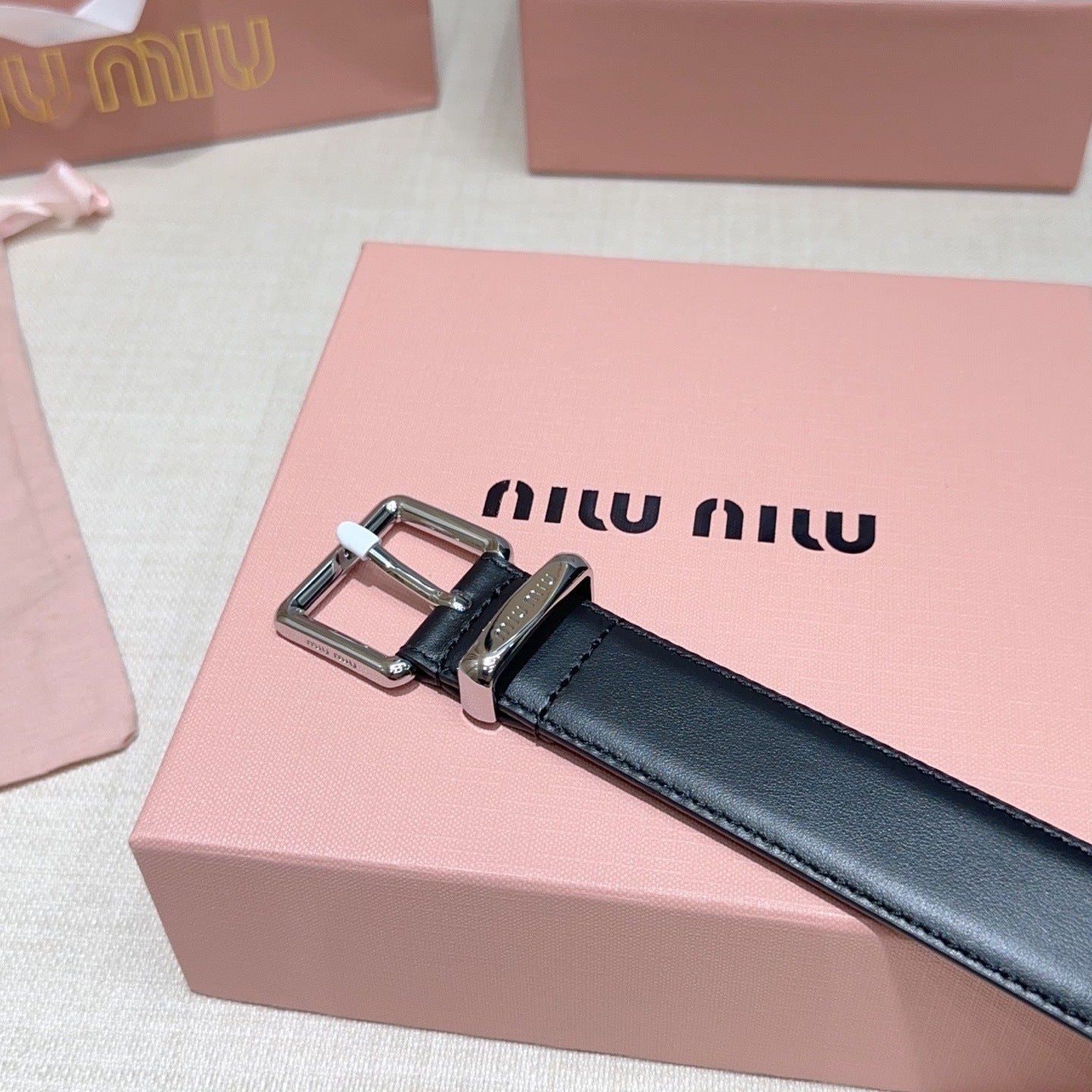 3.0cm Double-Sided Genuine Leather Belt