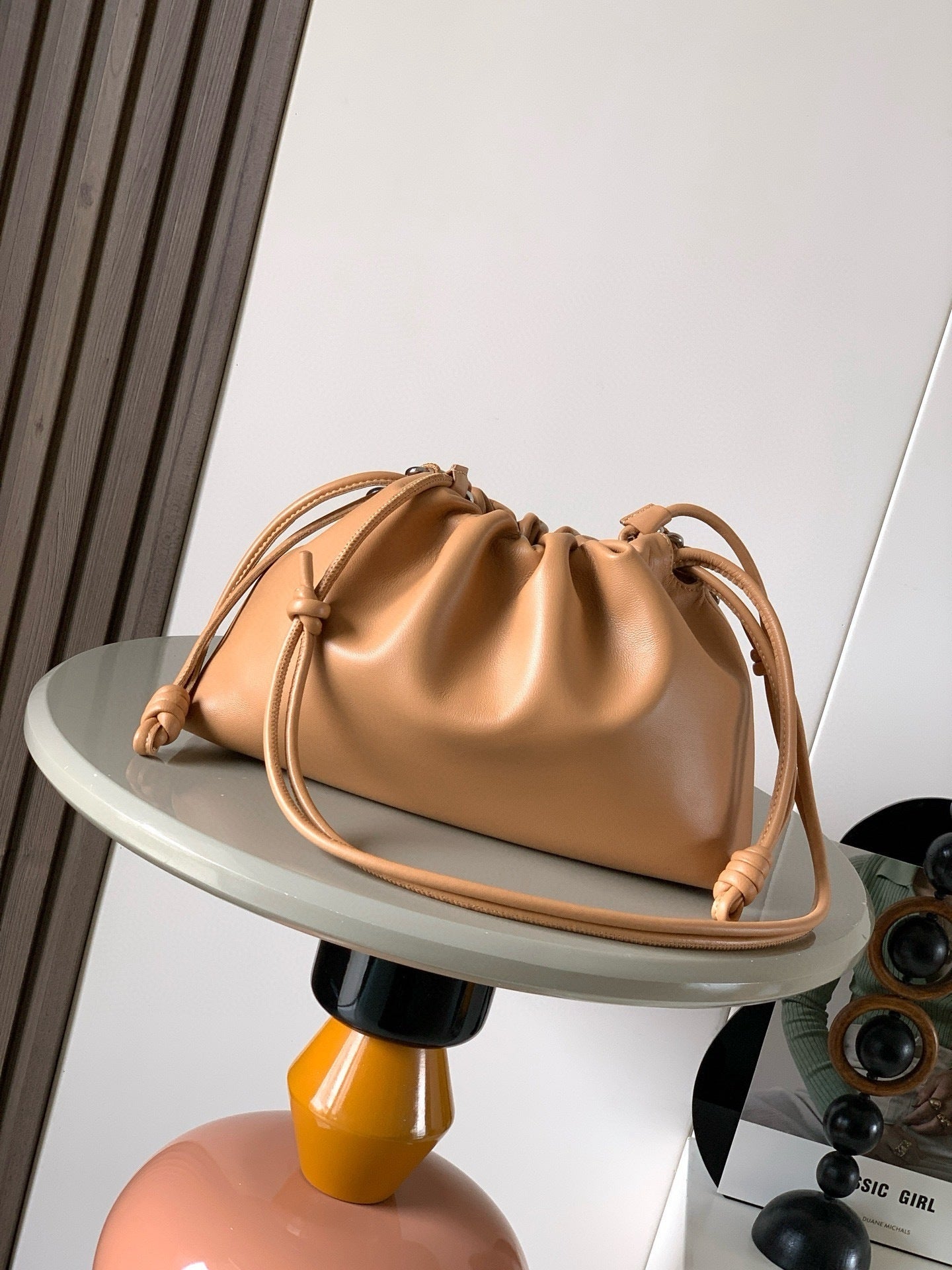 Nappa Leather Flamenco Style Purse - Premium Quality