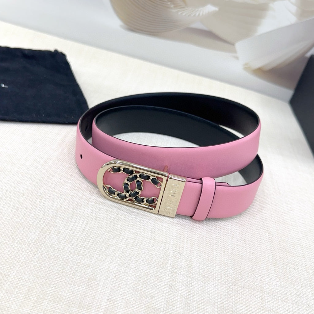 3.0 cm Reversible Leather Belt