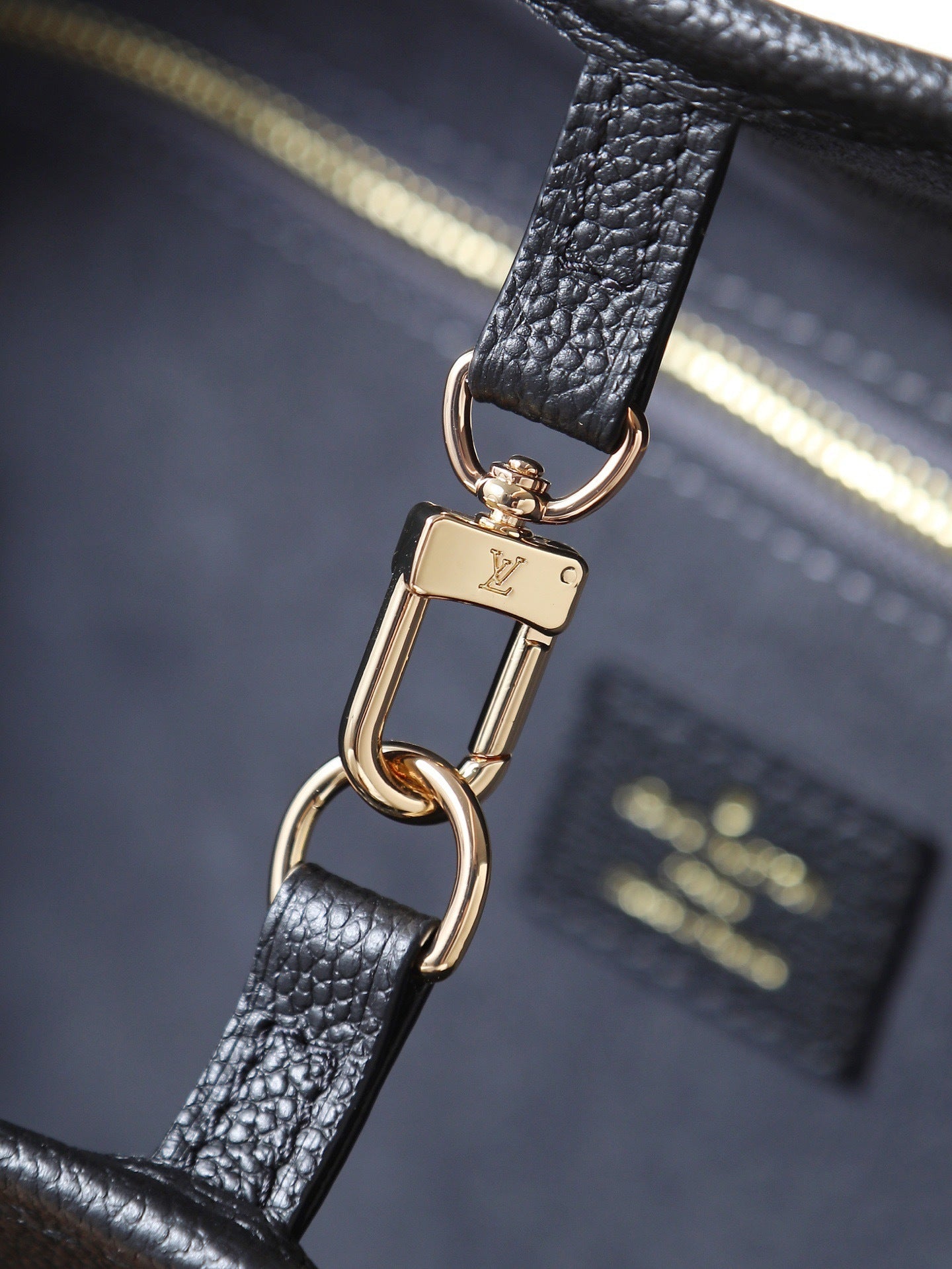Neverfull Medium Handbag – Premium Monogram Empreinte Leather