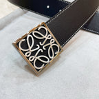 3.8 cm Reversible Calfskin Belt