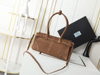New Release P : 2024 LuxSoft Suede Small Handbag