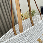 Woven Raffia Tote Bag - (Premium Quality)