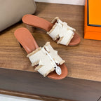 Luxury Oran-Style Velvet Sandals