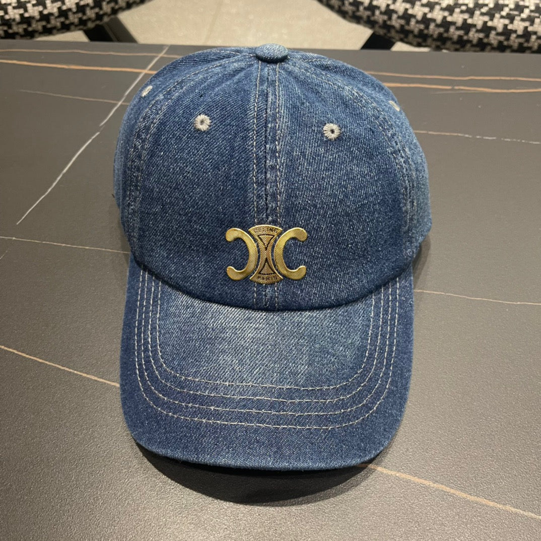 Unisex Denim Baseball Cap – Spring/Summer 2024