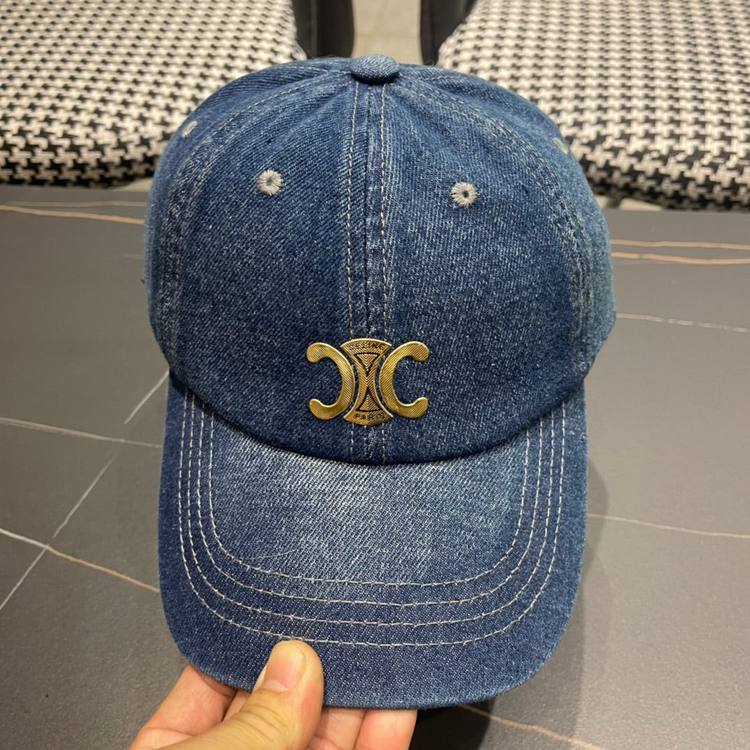 Unisex Denim Baseball Cap – Spring/Summer 2024