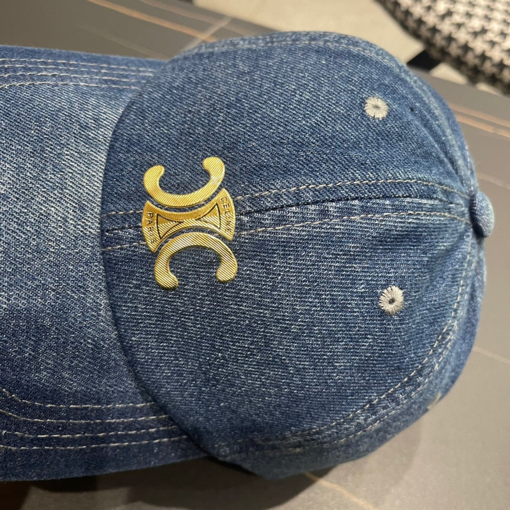 Unisex Denim Baseball Cap – Spring/Summer 2024