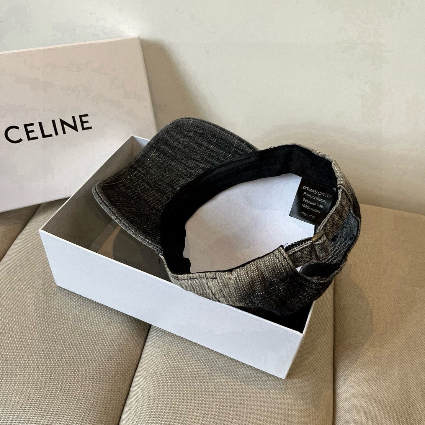 Unisex Denim Baseball Cap – Spring/Summer 2024