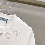 Unisex 260g Logo Patch Cotton T-Shirt