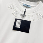 Unisex 260g Logo Patch Cotton T-Shirt