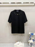 Unisex 260g Logo Patch Cotton T-Shirt