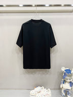 Unisex 260g Logo Patch Cotton T-Shirt