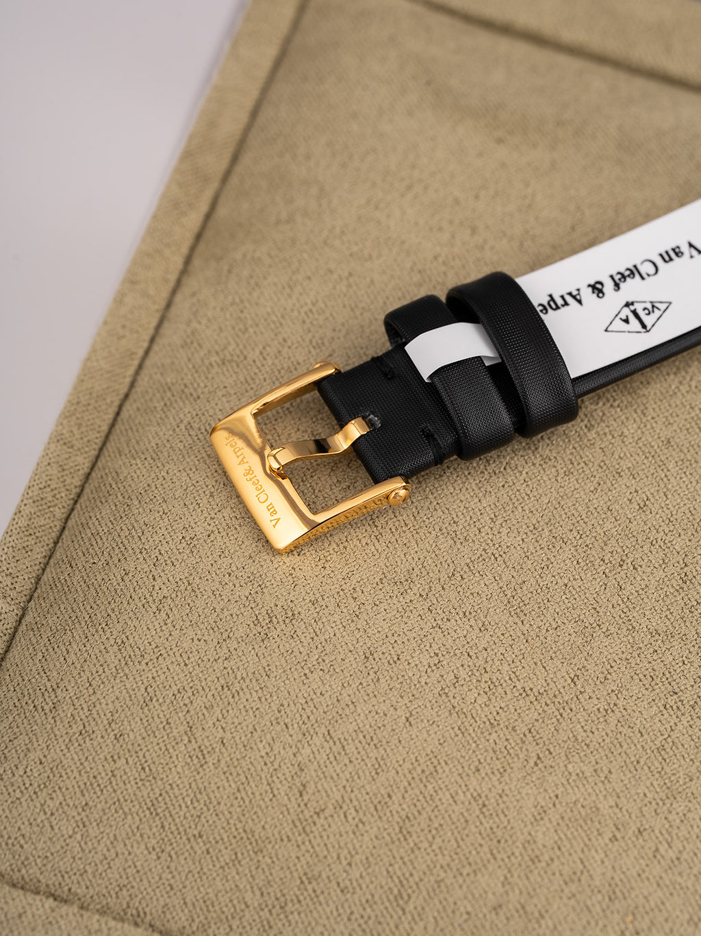 Luxury Clover-Inspired Silk Strap Watch