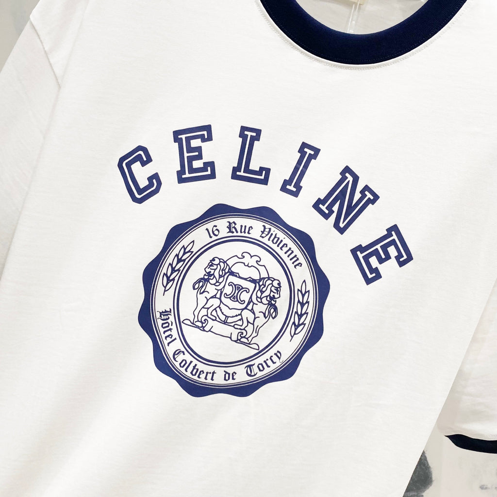 Unisex Retro Lettering T-Shirt