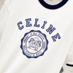 Unisex Retro Lettering T-Shirt