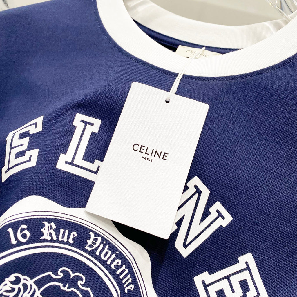 Unisex Retro Lettering T-Shirt