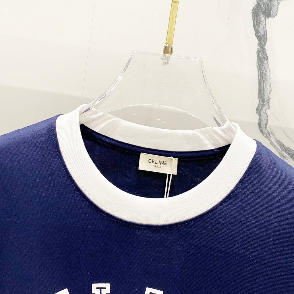 Unisex Retro Lettering T-Shirt