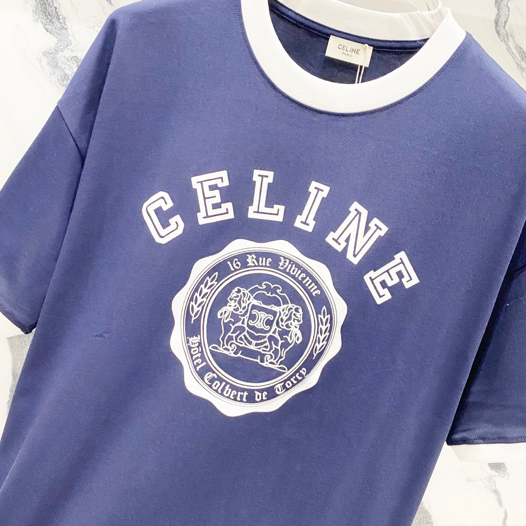 Unisex Retro Lettering T-Shirt