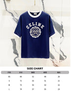 Unisex Retro Lettering T-Shirt