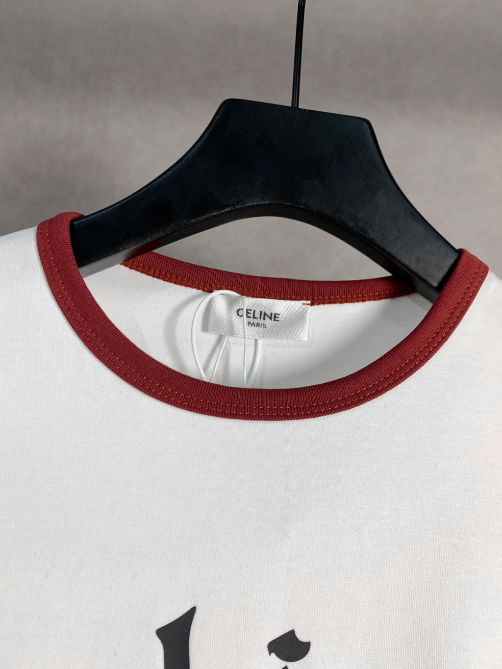 Unisex Velvet Lettering T-Shirt – Oversized Fit