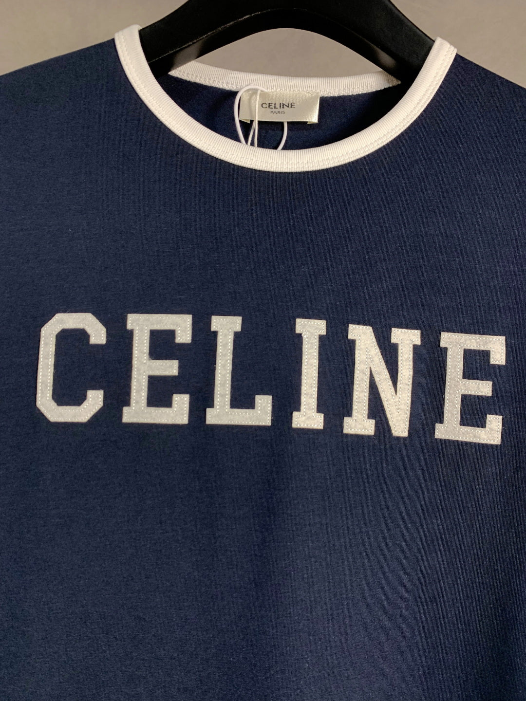 Unisex Velvet Lettering T-Shirt – Oversized Fit