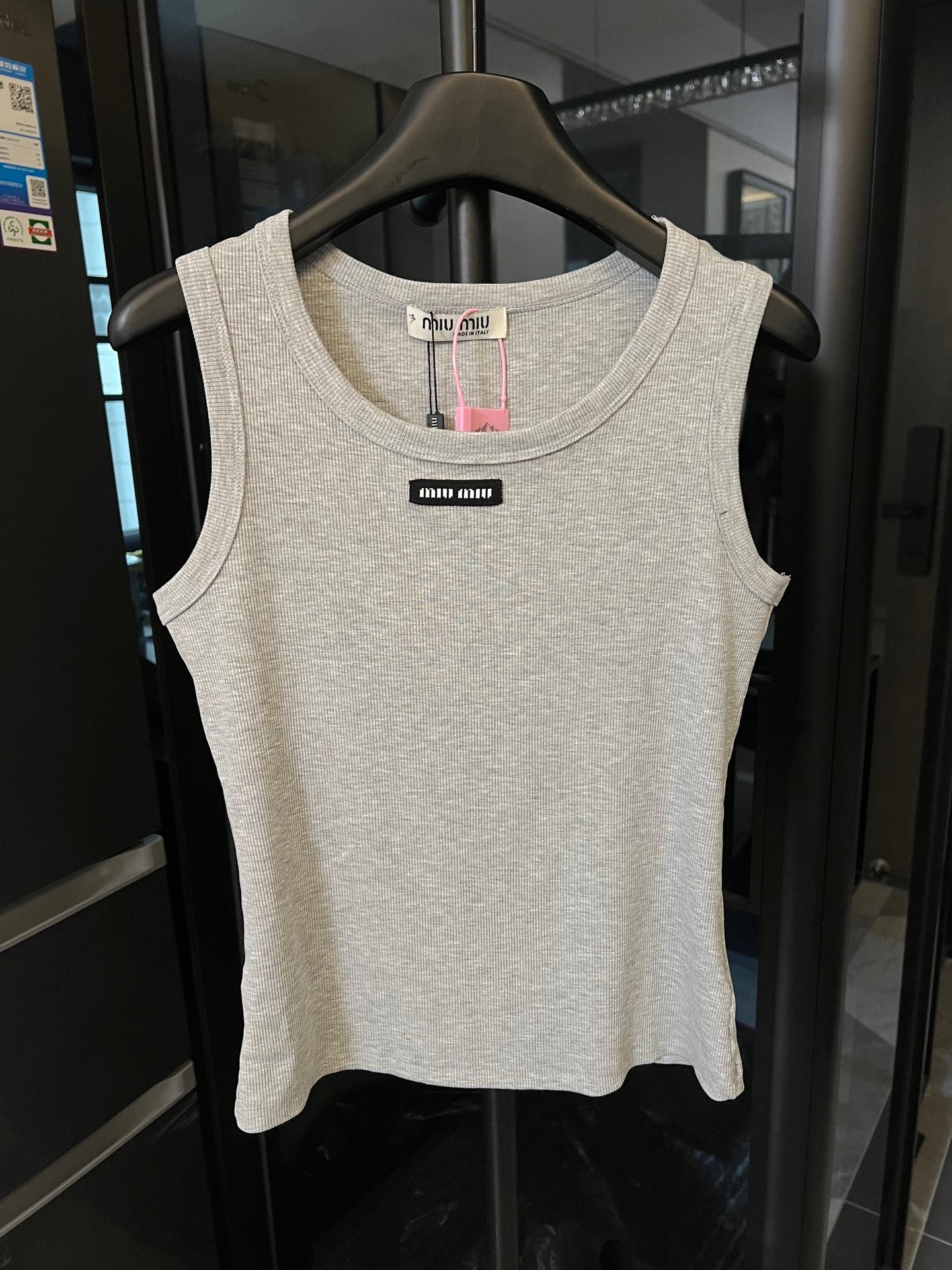 Slim Fit Ribbed Tank Top