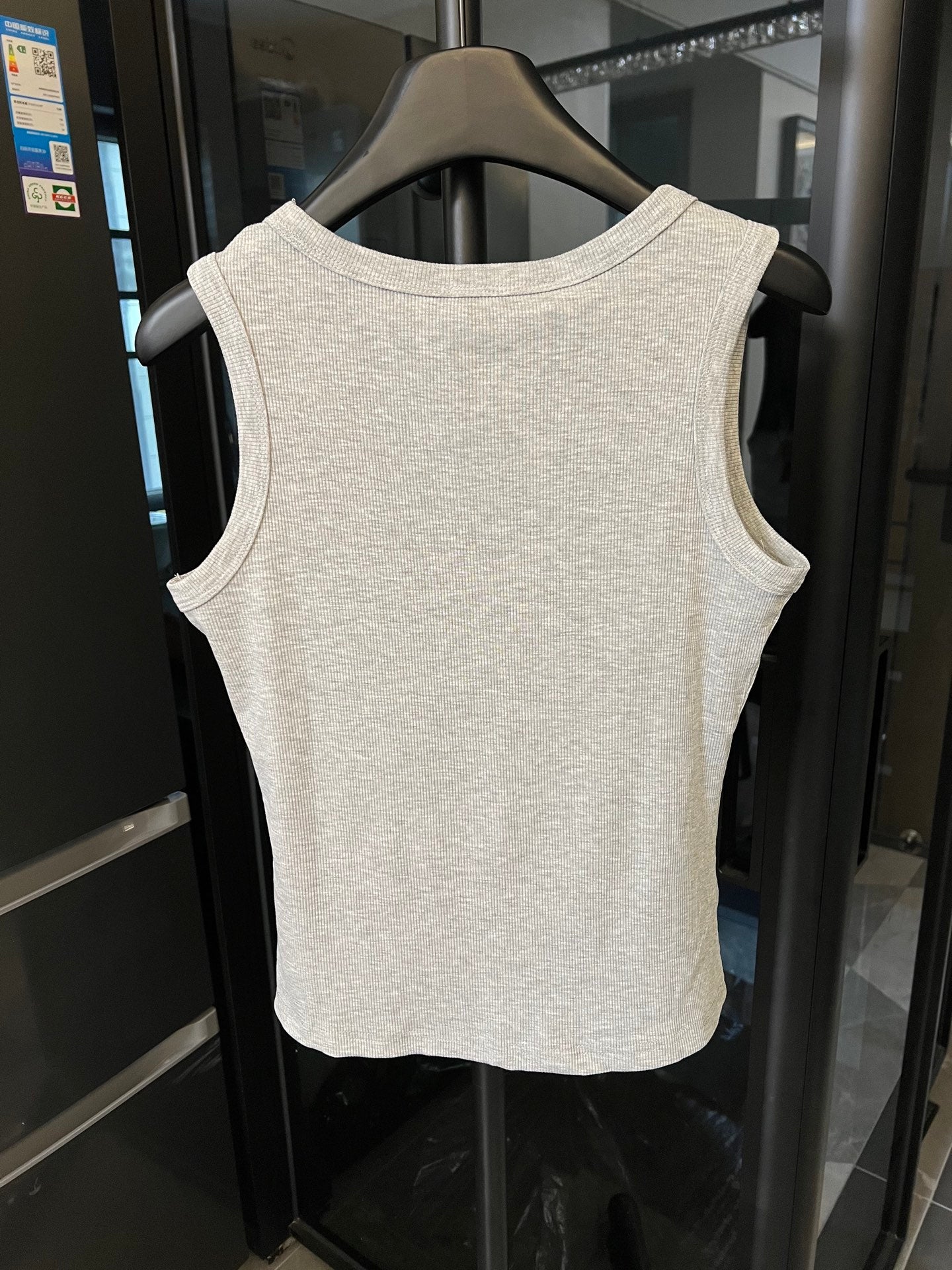 Slim Fit Ribbed Tank Top