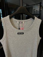 Slim Fit Ribbed Tank Top