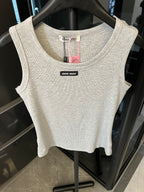 Slim Fit Ribbed Tank Top