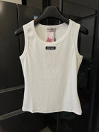Slim Fit Ribbed Tank Top