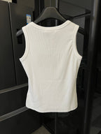 Slim Fit Ribbed Tank Top