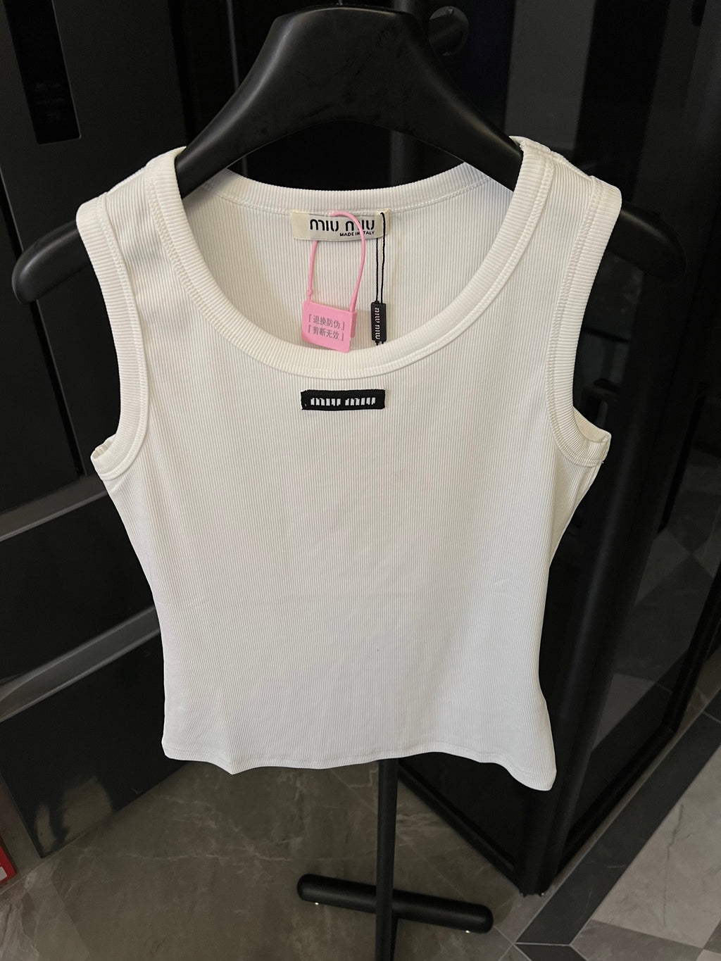 Slim Fit Ribbed Tank Top