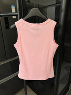 Slim Fit Ribbed Tank Top