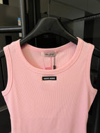 Slim Fit Ribbed Tank Top