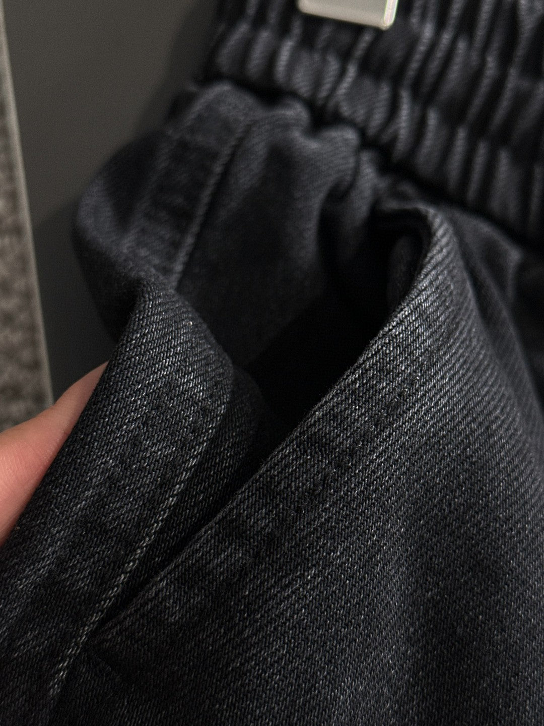 Elastic Waist Fleece-Lined Casual Pants