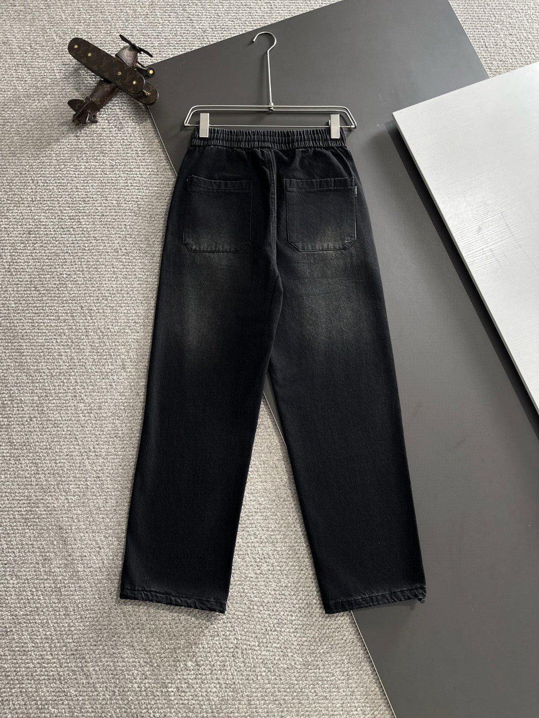 Elastic Waist Fleece-Lined Casual Pants