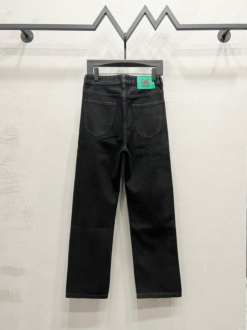 Unisex Straight-Leg Denim Jeans – Washed Finish