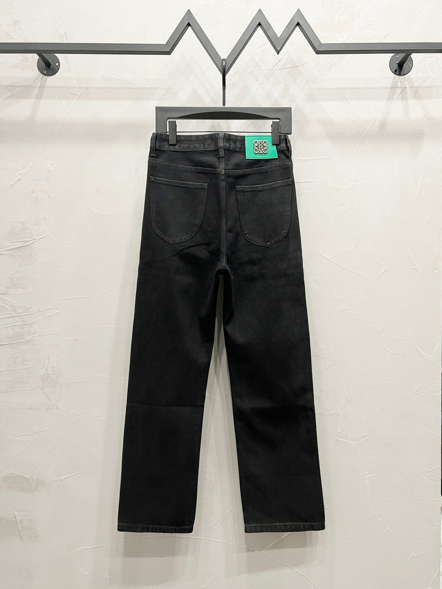 Unisex Straight-Leg Denim Jeans – Washed Finish