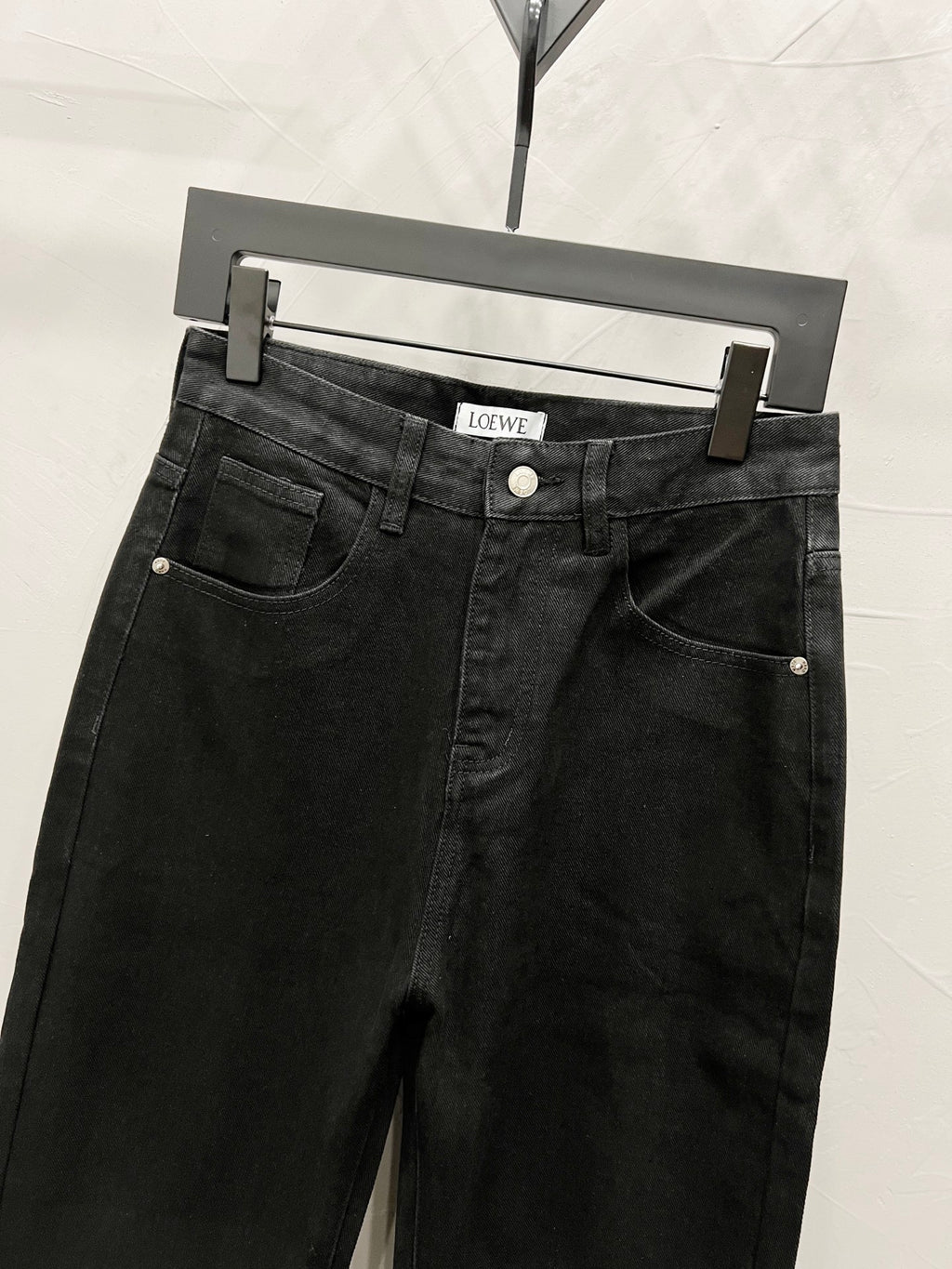 Unisex Straight-Leg Denim Jeans – Washed Finish