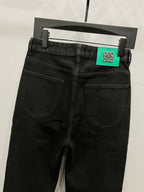 Unisex Straight-Leg Denim Jeans – Washed Finish