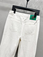 Unisex Straight-Leg Denim Jeans – Washed Finish